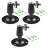 Picture of Camera Bracket Mount 3 Pcs Security Wall Mount for Oculus Sensor Arlo, Arlo Pro,Metal Security Camera Bracket Outdoor Indoor Oculus Rift Mount Bracket 360° Rotation 1/4" Screw Camera Wall Mounts CCTV