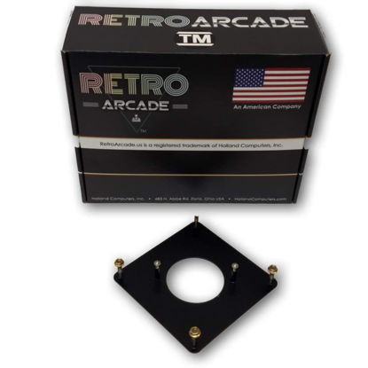 Picture of Arcade Game 2 inch Trackball Metal Mounting Kit, Works with RA-TRACK-BALL-2INR2