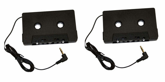 Picture of 2 Pack - Cassette Tape Audio Adapters