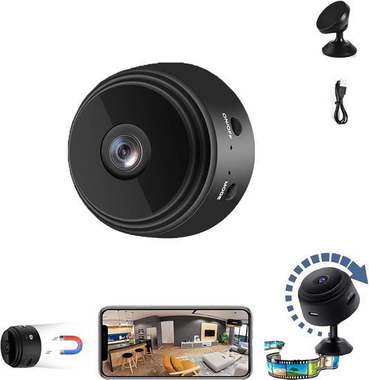 Picture of Camtrix Magnetic Mini Security Camera, 2024New Camtrix Security Camera, Mini 1080p HD Wireless Magnetic Security Camera, Camtrix Camera with App, CamTrix WiFi Wireless Small Video Camera (1pc)