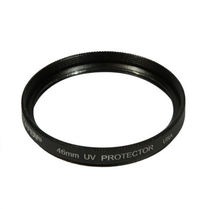 Picture of Tiffen 46mm UV Protection Filter, Aluminum, Glass, Multi Coating, Made in USA, 10 Years Warranty