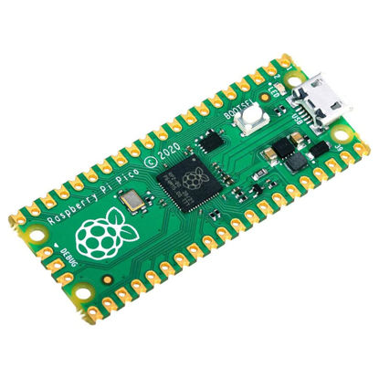 Picture of Raspberry Pi Pico RP2040 microcontroller Dual-core ARM Cortex M0+ Processor-1pc