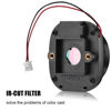 Picture of IR Cut Filter, 2Pcs/Pack IR-Cut CS Lens Mount Holder IRC Dual Filter Day Night Switch for CCTV IP HD Camera