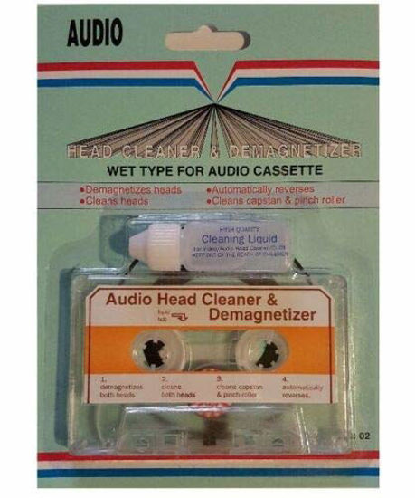 Picture of AUDIO Cassette Tape Head Cleaner & Demagnetizer WetType for Home