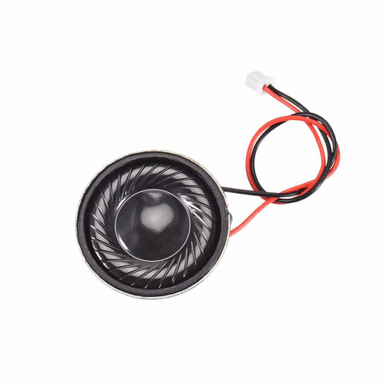 Picture of uxcell 2W 8 Ohm Micro Internal Speaker Magnet Loudspeaker 28mm Dia with Pin Wire