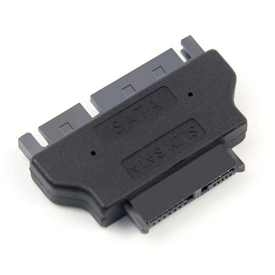 Picture of chenyang SATA 22Pin Male to Slimline SATA 13Pin Female Convertor Adapter