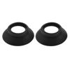 Picture of Dromirow (2pcs) DK-19 Rubber Eyecup Eyepiece Viewfinder for Nikon D5 D4S D4 D3X D3S D3 D2H D2X D2Xs D2Hs D850 D810A D810 D800E D800 Df D700 D500 Cameras