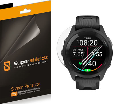 Picture of Supershieldz (3 Pack) Designed for Garmin Forerunner 265 Screen Protector, High Definition Clear Shield (TPU)