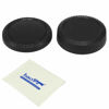 Picture of Haoge Camera Body Cap and Rear Lens Cap Cover Kit for Fujifilm X FX Mount Camera Lens Such as X-Pro1 X-Pro2 X-Pro3 X-T1 X-T2 X-T3 XT4 XE4 X-T10 X-T20 X-T30 X-E2 X-E2s X-E3 X-A10 X-A20 X-H1 X-A5 X-T100