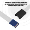 Picture of fosa 48cm SD to SD Card Extender Extension Cable Memory Card Adapter Flexible Extender Cord Linker SDSDHCSDXC for GPS DVD