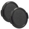 Picture of 39mm Snap-On Lens Cap for Leica Elmarit-M 28mm f/2.8 ASPH, Fire Rock 39mm Side-Pinched Lens for Fujinon XF 27mm f/2.8 R WR Lens-2Packs