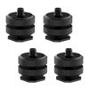 Picture of Camera Hot Shoe Mount (4 Pack) to 1/4"-20 Tripod Screw Adapter Flash Shoe Mount for DSLR Camera Rig