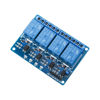 Picture of ELEGOO 4 Channel DC 5V Relay Module with Optocoupler Compatible with Arduino UNO R3 MEGA 2560 DSP ARM PIC AVR STM32