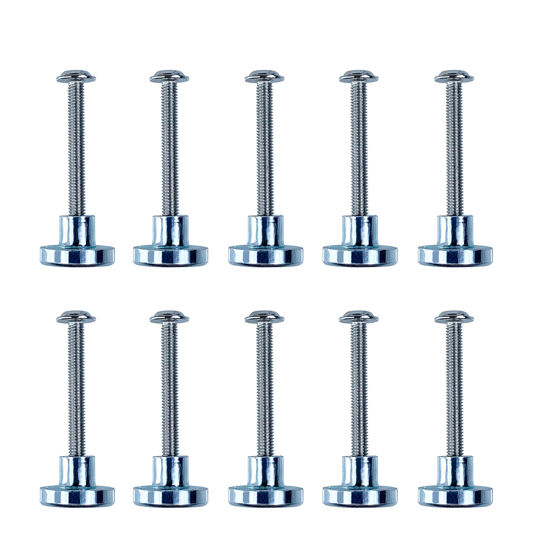 Picture of M3 magnetic screw set, suitable for fixing 25mm thickness cooling fan on The surface of various electronic products (10 pack)