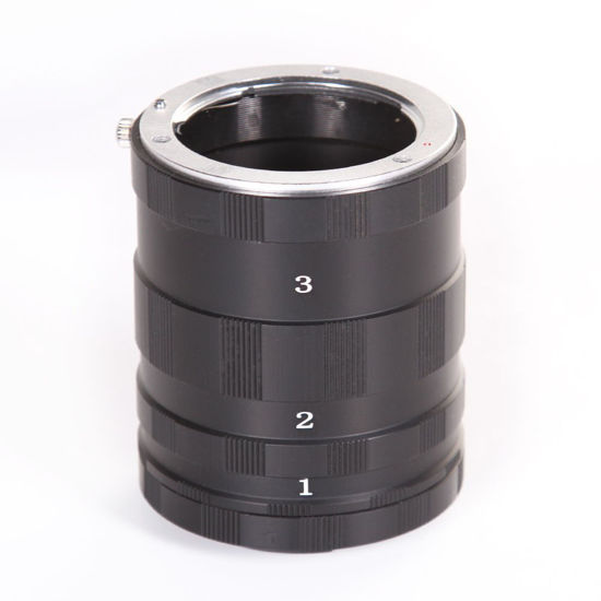 Picture of FocusFoto Macro Extension Tube Ring for Olympus 4/3 E620 E600 E520 E510 E420 E450 E3 DSLR