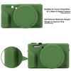 Picture of Canboc Case for Canon PowerShot G7X Mark III Digital Camera, G7X Mark III Soft Silicone Cover with Detachable Lens Cover, Green (Case Only)