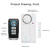 Picture of wsdcam Door Alarm Wireless Anti-Theft Remote Control Door and Window Security Alarms