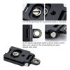 Picture of Kiorafoto 40MM Universal Arca Swiss Quick Release Plate with 1/4"-20 Screw & Adjustable Neck Strap Connect Eyelet for Tripod Ball Head, Camera Hand Wrist Strap Adapter Accessories