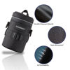 Picture of XAMOREST Camera Lens Case Lens Bag Compatible with Canon EF 18-135MM/EF-S 15-85MM/EF 24-70MM F4L, Nikon AF-S 18-140MM/AF-S 85MM F/1.8G/AF 70-300MM Below 3.35" x 5.71"(D x L)