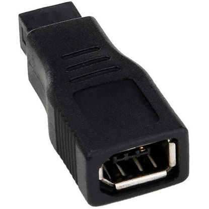 Picture of Pearstone 6-pin FireWire-400 to 9-pin FireWire-800 Adapter