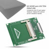 Picture of CF Card to ZIF CE Adapter Card, 1.8 inch 50 Pin Compact Flash CF Memory Card to ZIF/CE Adapter, SSD HDD Adapter Card, No Noise and Low Temperature.