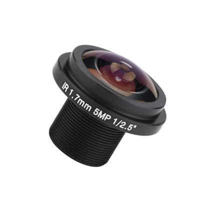 Picture of M12 Wide Angle Lens 3×3×3 5Mp Fisheye Security Camera Lens 1.7Mm Length 185 CCTV Lens for Fisheye Security Cam