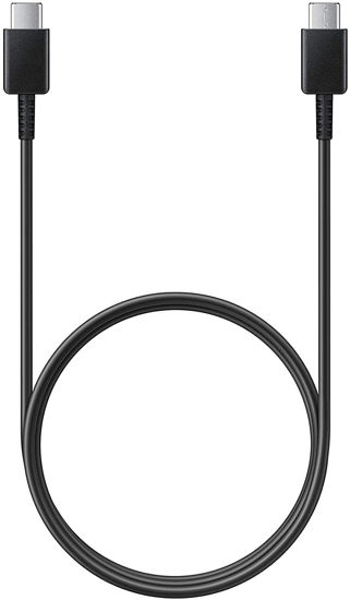 Picture of Samsung Galaxy USB-C Cable (USB-C to USB-C) - Black - US Version with Warranty, Laptop