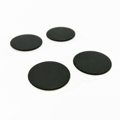 Picture of 4 Pcs Bottom Base Rubber Feet Replacement for MacBook Pro Retina A1425 A1502 A1398 13" 15"(Black)