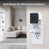 Picture of Wall Mount for Blink Sync Module 2 with Short Cable - Save Space - No Messy Wires - Easy Move Mount Bracket Holder for Blink Outdoor Indoor Security Camera