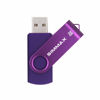 Picture of SIMMAX 32GB Memory Stick USB 2.0 Flash Drives Swivel Thumb Drive Pen Drive (32GB Purple)