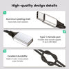 Picture of Fidioto USB C Male to Dual USB Female Adapter, USB C to USB Splitter, Type C to Two USB A 2.0 OTG Adapter, Multiple Hub for Laptop/Tablet/Telephone/Flash Disk Drive/Gaming Consoles