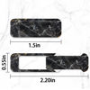 Picture of Webcam Cover, 3 Pieces, Laptop Camera Cover, Privacy Shielding Capacity is Twice as Big as The Traditional, Suitable for Computer Mobile Phones, laptops, Tablets and so on (Black Marble)