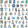 Picture of 50PCS Super Star Soccer Player Messi Stickers, Vinyl Waterproof Laptop Water Bottle Stickers for Aldults Boys Girls Teens,Messi FIFA World Cup Stickers Gift for Soccer Fan,