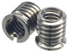 Picture of HITHUT Stainless Steel 1/4"-20 Female to 3/8"-16 Male Convert Screw Adapter 2 Pieces 10.5mm Height