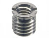 Picture of HITHUT Stainless Steel 1/4"-20 Female to 3/8"-16 Male Convert Screw Adapter 2 Pieces 10.5mm Height