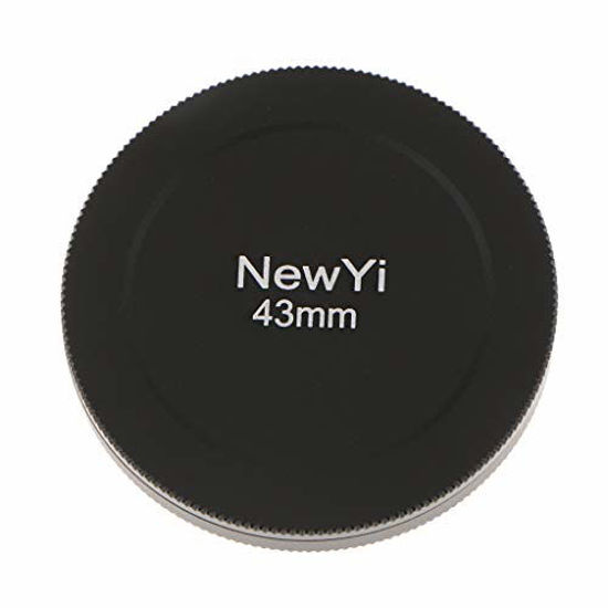 Picture of Homyl Metal 43mm Camera Lens Filter Protection Case Box Dust-Proof Protector, 1.69 Inch Lens Cap for DSLR/SLR Cameras