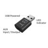 Picture of Bluetooth 5.0 Transmitter Receiver USB Adapter Dongle 3.5mm AUX RCA for TV PC Headphones Home Stereo Car HIFI