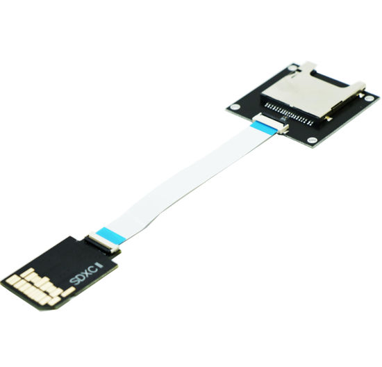 Picture of Sintech SD SDXC UHS-II Male to Female Extension Card with 9CM Flex Cable,Support SD/SDHC/SDXC UHS-II UHS-I V60 V90