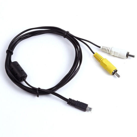 Picture of MaxLLTo® AV A/V Audio Video TV Cable Cord Lead for Pentax Optio Digital Camera I-AVC7 B