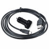 Picture of J-ZMQER New Car DC Adapter + USB Charging Cable Compatible with Uniden BC125AT BC75XLT BC-125AT BC-75XLT BCD436HP BCD-436HP Bearcat Handheld Scanner Auto Plug Power Supply