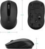 Picture of Rii Wireless Mouse, 2.4G Portable Computer Mice for PC, Laptop, Windows,Office Included Wireless USB dongle (Black)