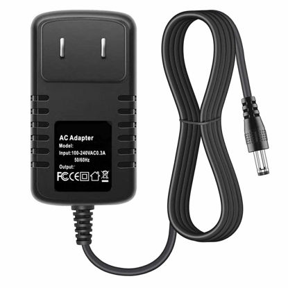 Picture of Nuxkst AC DC Adapter for Uniden Bearcat BC350A BC855XLT BC140 BCT8 Emergency Weather Scanner Scanning Receiver Power Supply Cord