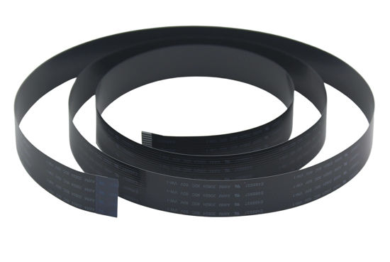 Picture of A1 FFCs - Flex Ribbon Extension Cable for Raspberry Pi Camera - Black 1m/3.28ft Long