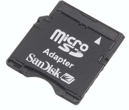 Picture of Sandisk MicroSD to MiniSD Adapter (Bulk Package)