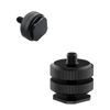 Picture of Camera Hot Shoe Mount(1 Pack) to 1/4"-20 Tripod Screw Adapter Flash Shoe Mount for DSLR Camera Rig