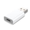 Picture of MOSWAG USB to USB C Adapter, USB C Female to USB Male Adapter Compatible with Apple MagSafe Watch 9/8/7/SE/Ultra, for iPhone 15 14 13 12 Mini Pro Max,iPad,Galaxy Note,Pixel,CarPlay,Wall Plug