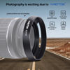 Picture of 43mm Camera Lens Hood Compatiable All Brands Ø43mm Lenses,Aluminium Hollow Lens Hood,Made of CNC.