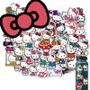 Picture of 50pcs Cute Cartoon Hello Kitty Stickers for Kids Teens, White Kitty Stickers Vinyl Waterproof Stickers for Skateboard Laptop Luggage Fridge DIY Decal (Hello Kitty)