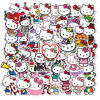 Picture of 100Pcs Hello Kitty Stickers for Girl, Kawaii Cute Sanrio Cartoon Gifts for Kids, Waterproof Hello Kitty Decal for Teen Water Bottle, Laptop, Travel Case, Guitar, Phone, Skateboard, Bike, Scrapbook