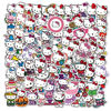 Picture of 100Pcs Hello Kitty Stickers for Girl, Kawaii Cute Sanrio Cartoon Gifts for Kids, Waterproof Hello Kitty Decal for Teen Water Bottle, Laptop, Travel Case, Guitar, Phone, Skateboard, Bike, Scrapbook